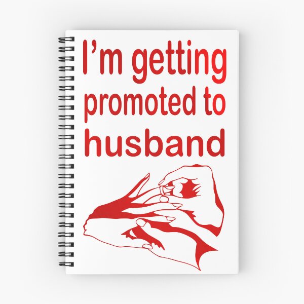 Item preview, '' I'M GETTING PROMETED TO HUSBAND '' prewedding t-shirt  designed and sold by Soudesign99.