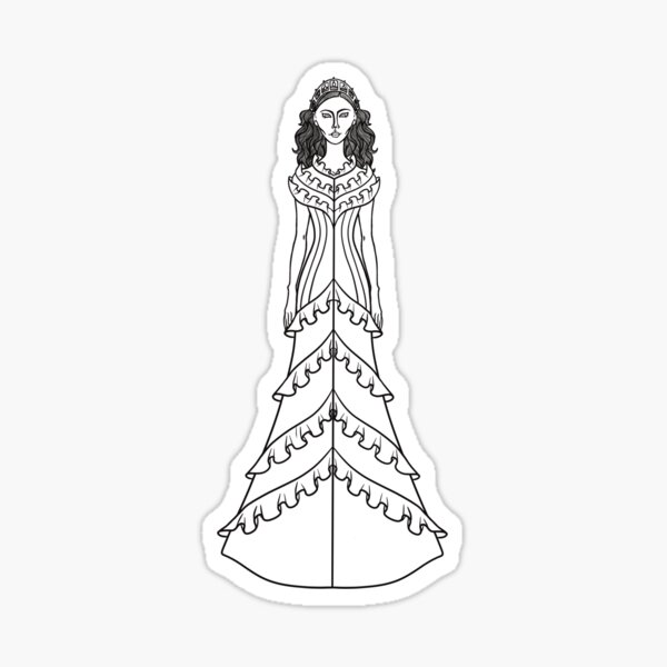 Melissa - Princesse #21 - Rose Sticker