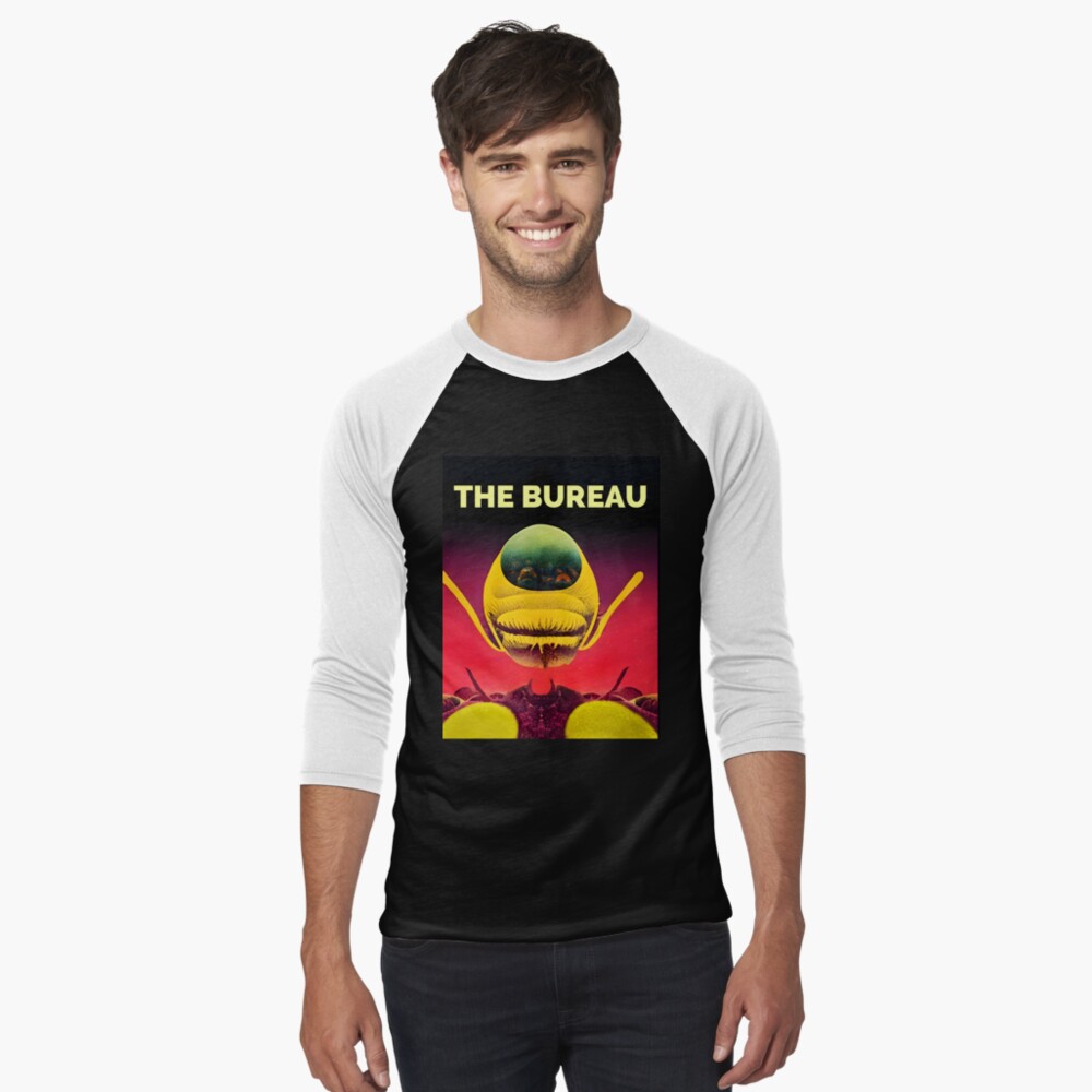 Item preview, Baseball ¾ Sleeve T-Shirt designed and sold by DaBureauOfMerch.