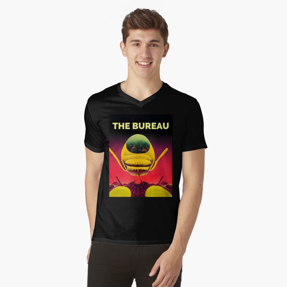 Item preview, V-Neck T-Shirt designed and sold by DaBureauOfMerch.