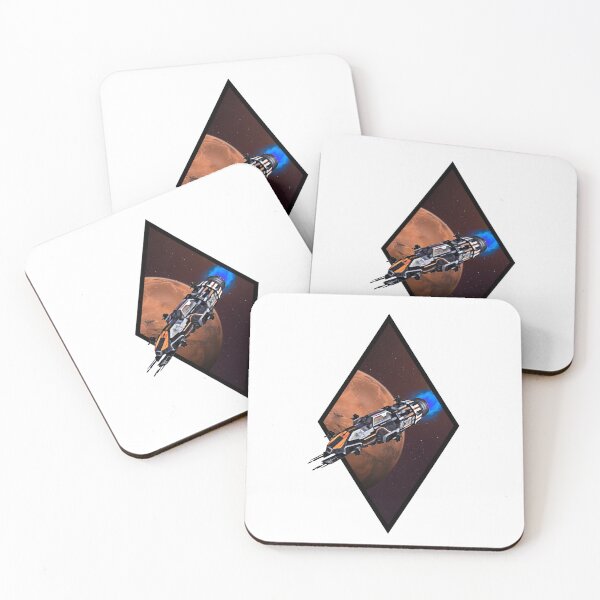 Item preview, Roci - Flying from Mars - White - Sci-Fi designed and sold by Fenay Designs.