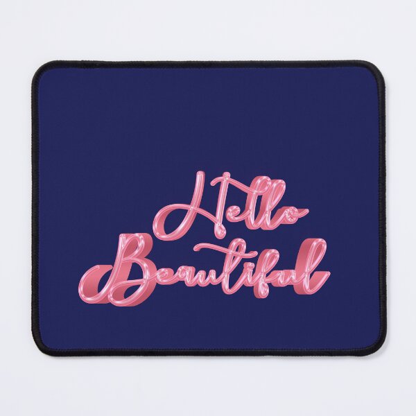 Item preview, Hello Beautiful 1 - Quote in Script Calligraphy Typography designed and sold by Cawaiico.