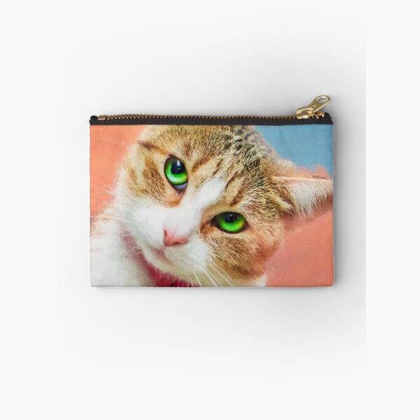 Item preview, a cat tilting her head in the sky designed and sold by unepommedeterre.