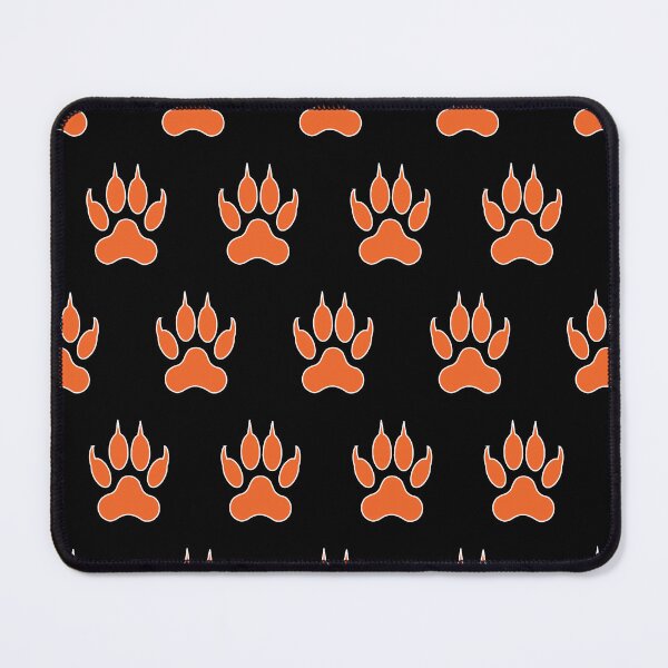 Item preview, Orange Tiger Paw designed and sold by HalamoDesigns.