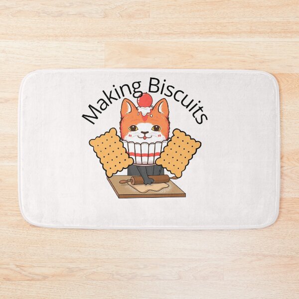 Item preview, Cat making biscuits, cute meow designed and sold by Sharon111.