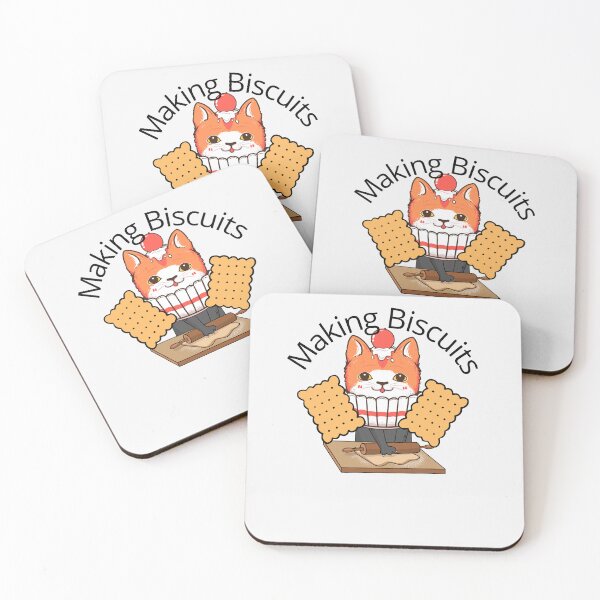 Item preview, Cat making biscuits, cute meow designed and sold by Sharon111.