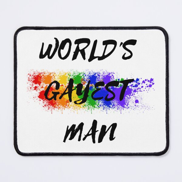 Item preview, World's Gayest Man designed and sold by LuckyKermit.