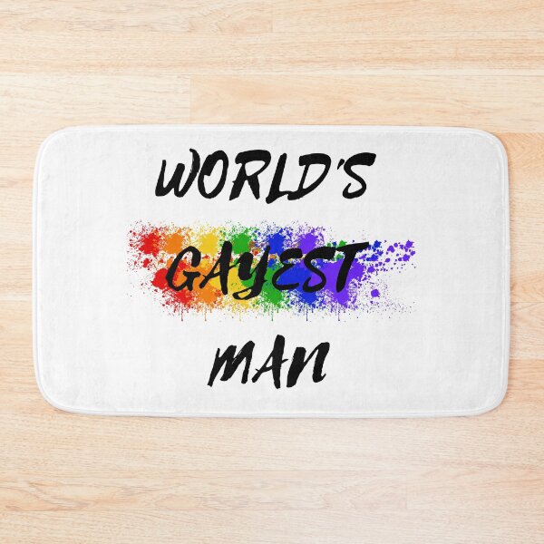 Item preview, World's Gayest Man designed and sold by LuckyKermit.