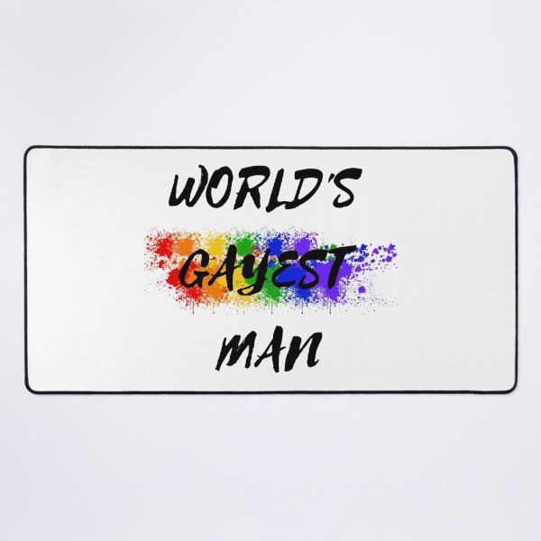 Item preview, World's Gayest Man designed and sold by LuckyKermit.