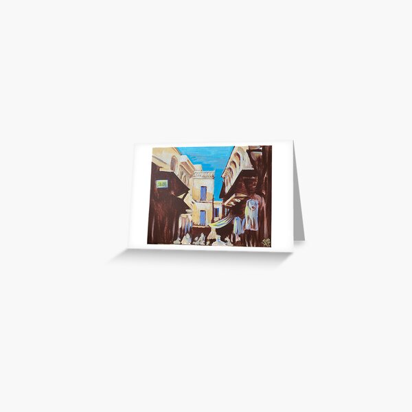The Casbah in Tangier Greeting Card