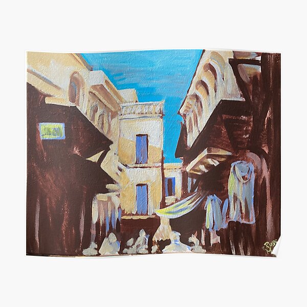 The Casbah in Tangier Poster