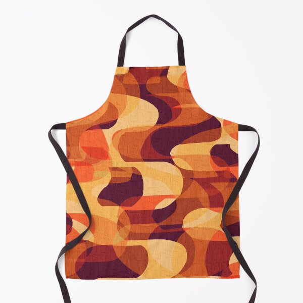 Item preview, 1970s Retro Swanky Lounge - Curvy Waves designed and sold by Michelebuttons.