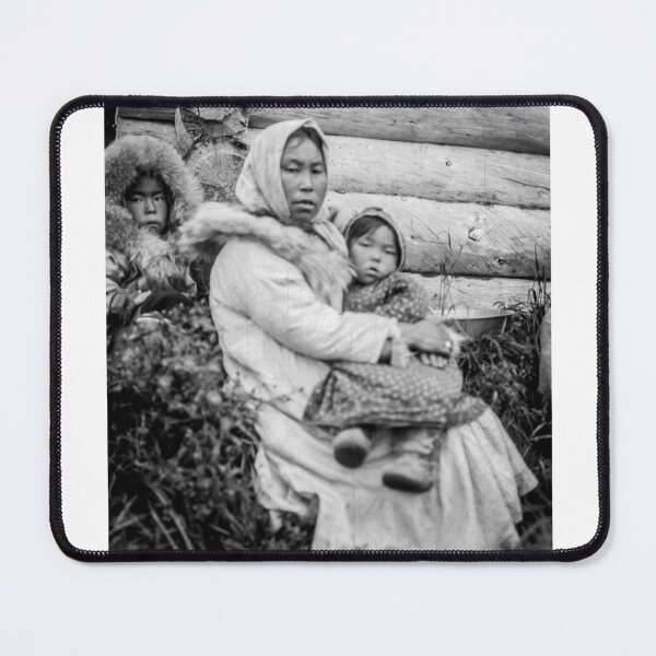 Item preview, Eskimo Mom With Children designed and sold by lobodelnoir.