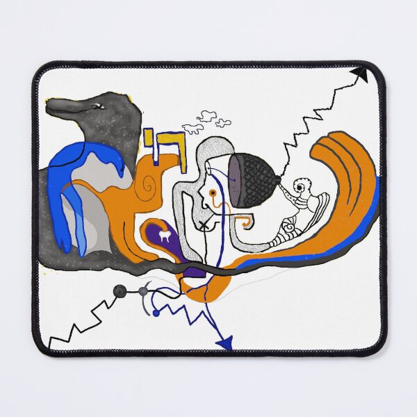 Item preview, Abstraction on the topic of the proximity of man and nature designed and sold by Yulia Kozhevnikov.
