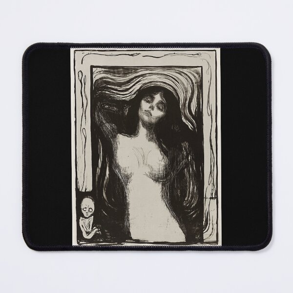 Item preview, Edvard Munch, Madonna Liebendes Weib (1895). Fine art reproduction in high resolution  under CC0 license. designed and sold by paulo silveira.