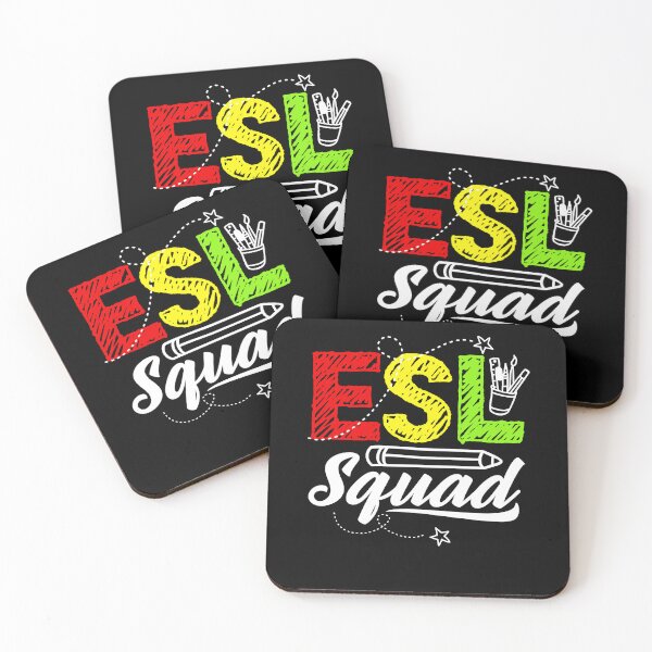 Item preview, ESL Teacher Linguist Multilingual Teaching ESL Squad designed and sold by ShopTheStyle.