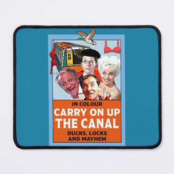 Item preview, Funny Narrowboat - Canalboat Gifts - Carry On Up The Canal - British Canals - UK Narrowboats designed and sold by happygiftideas.