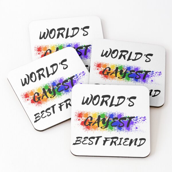 Item preview, World's Gayest Best Friend designed and sold by LuckyKermit.