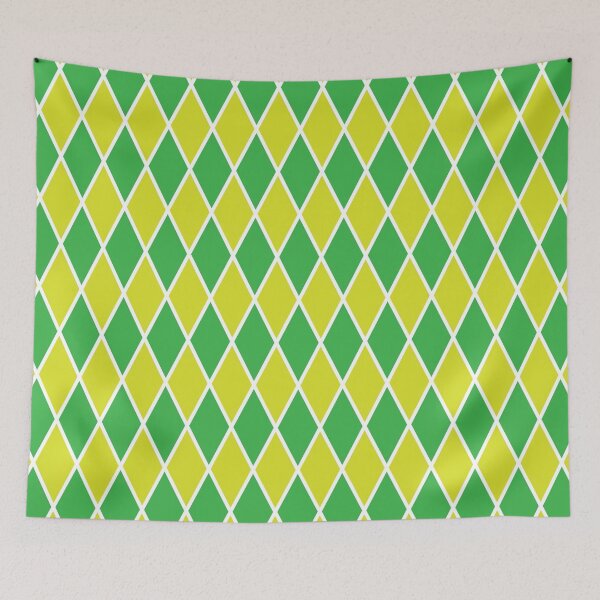 Item preview, Diamond Lime Green Pattern designed and sold by mantrasupply.