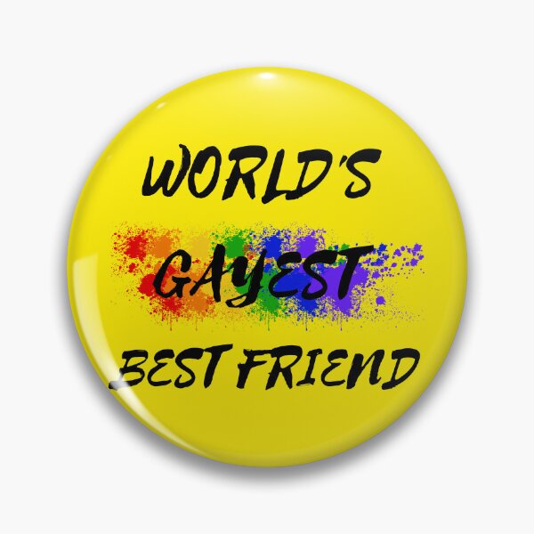 Item preview, World's Gayest Best Friend The Gay Best Friend Joke In Yellow designed and sold by LuckyKermit.