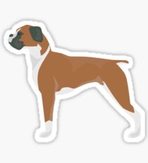 Boxer Dog Sticker
