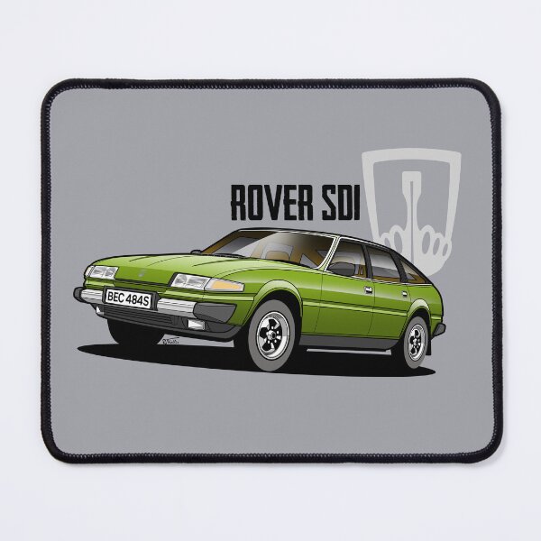 Item preview, Rover SD1 outline graphic Illustration - Green designed and sold by RJWautographics.