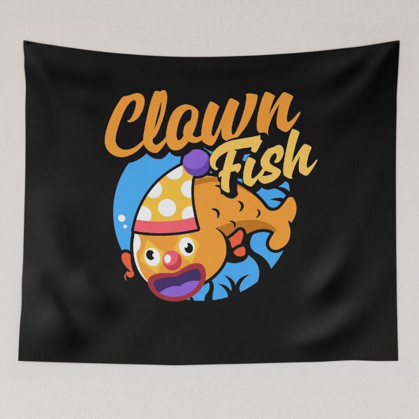 Item preview, Circus Performer Clown Fish Funny designed and sold by ShopTheStyle.