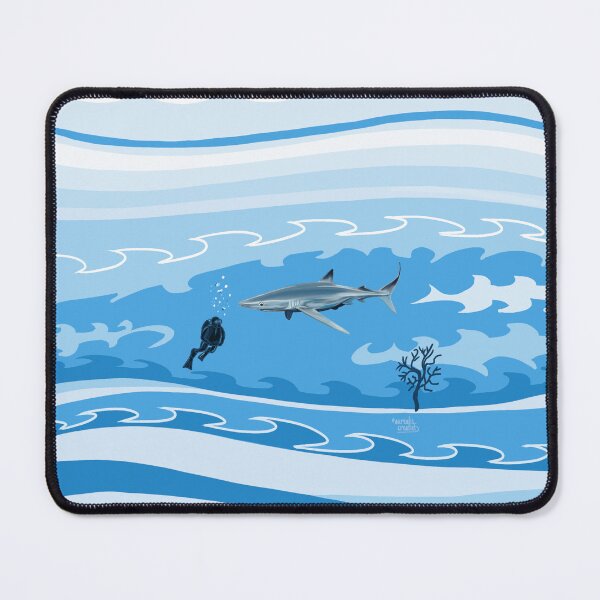Item preview, Big shark - abstract art designed and sold by Aurealis Creatief.