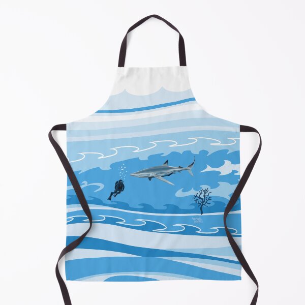 Item preview, Big shark - abstract art designed and sold by Aurealis Creatief.