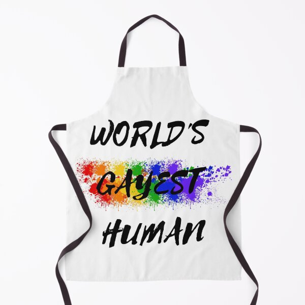 Item preview, World's Gayest Human designed and sold by LuckyKermit.