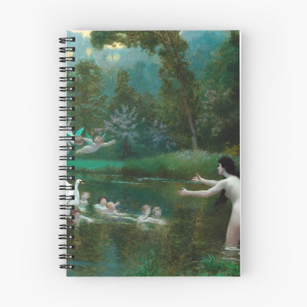 Item preview, Jean-Leon Gerome -Leda And The Swan ,Angels ,Fairies  designed and sold by TeeARTHY.