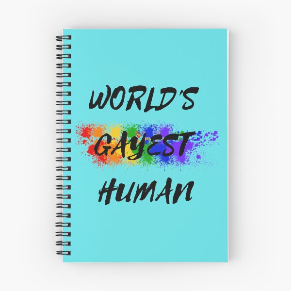 Item preview, World's Gayest Human Color Splash For Non-binary Folks In Cyan designed and sold by LuckyKermit.