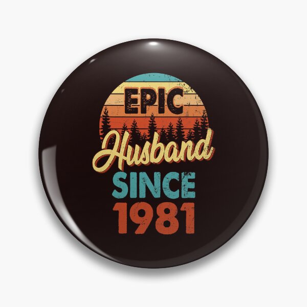 Item preview, Epic Husband Since 1981 - 41st Wedding Anniversary 41 Years   designed and sold by lhkmmo44.