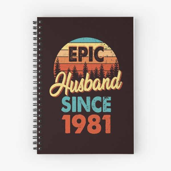 Item preview, Epic Husband Since 1981 - 41st Wedding Anniversary 41 Years   designed and sold by lhkmmo44.