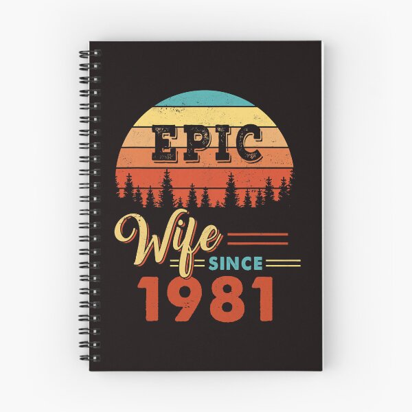 Item preview, Epic Wife Since 1981 - 41st Wedding Anniversary 41 Years   designed and sold by lhkmmo44.