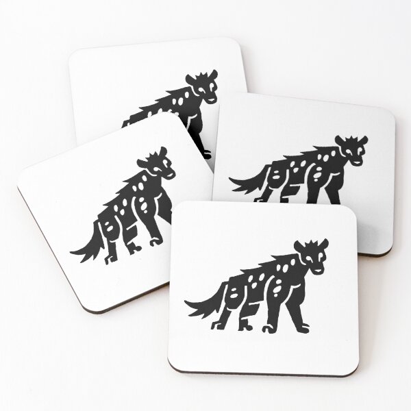 Item preview, Black Hyena Emblem designed and sold by Nealoc.