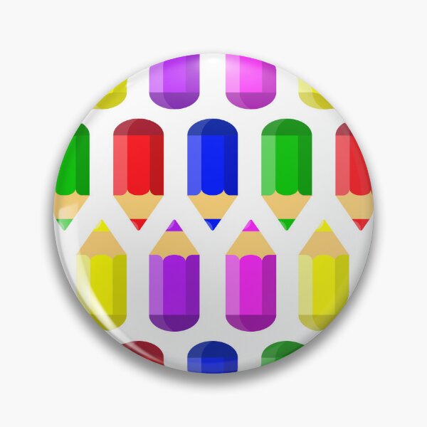 Item preview, Cute Colored Pencils Seamless Pattern designed and sold by dass-art.