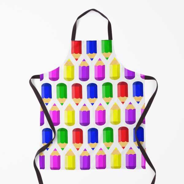 Item preview, Cute Colored Pencils Seamless Pattern designed and sold by dass-art.