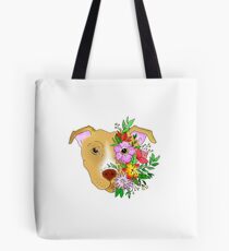 Pitbull Tote Bag