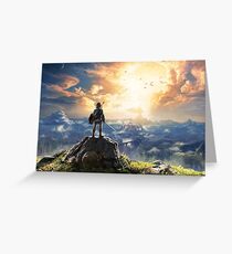 The legend of Zelda Greeting Card