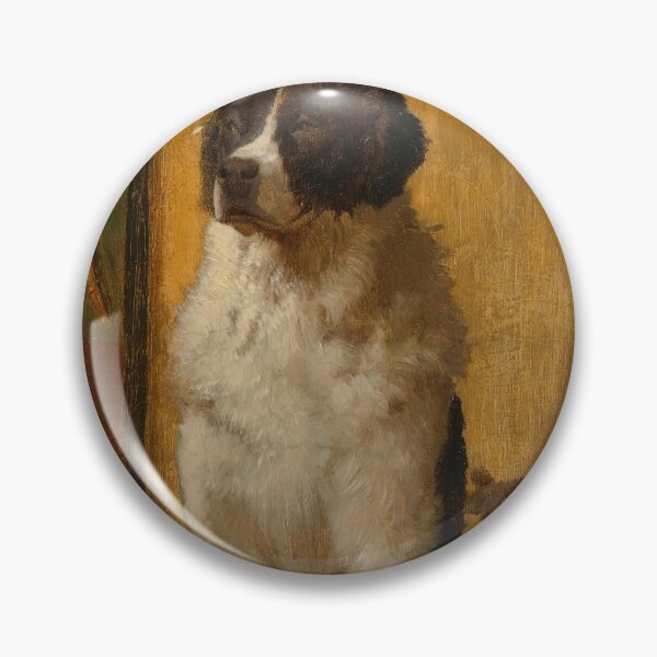 Artikelvorschau, Jean-Leon Gerome -L’attente-Dog -St. Bernhard entworfen und verkauft von TeeARTHY.