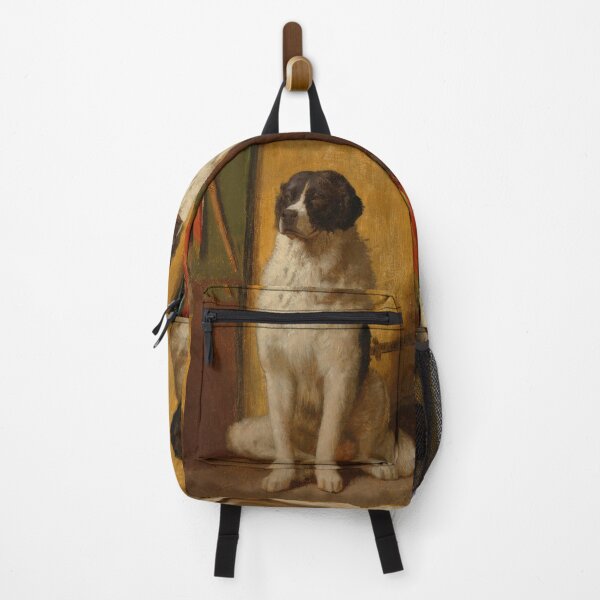 Item preview, Jean-Leon Gerome -L’attente-Dog -St. Bernard designed and sold by TeeARTHY.