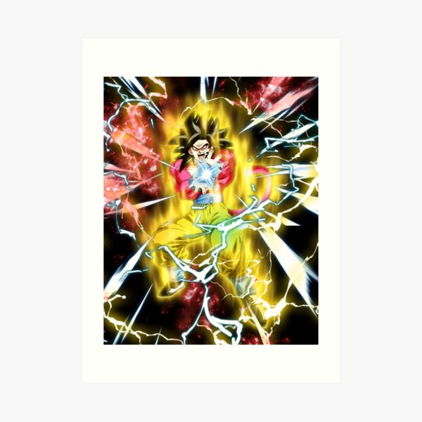 DBAF Goku Saiyan 5 (Color) | Photographic Print