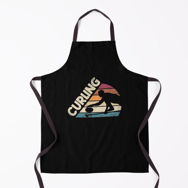 Artikelvorschau, Curlign Sport Curler Curling Spieler Silhouette entworfen und verkauft von ShopTheStyle.