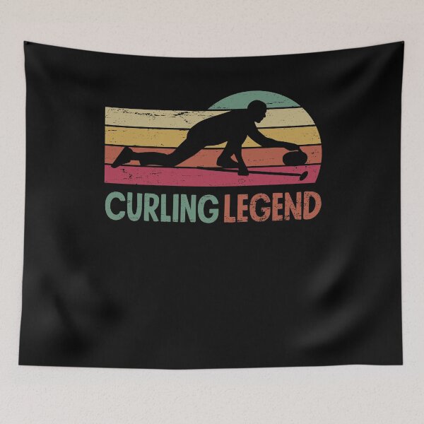 Item preview, Curling Player Curler Curling Legend designed and sold by ShopTheStyle.