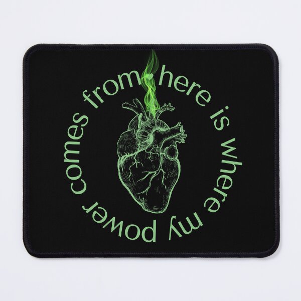 Item preview, Pastel Green Anatomical Heart Power Sticker designed and sold by MagicWolfStar.