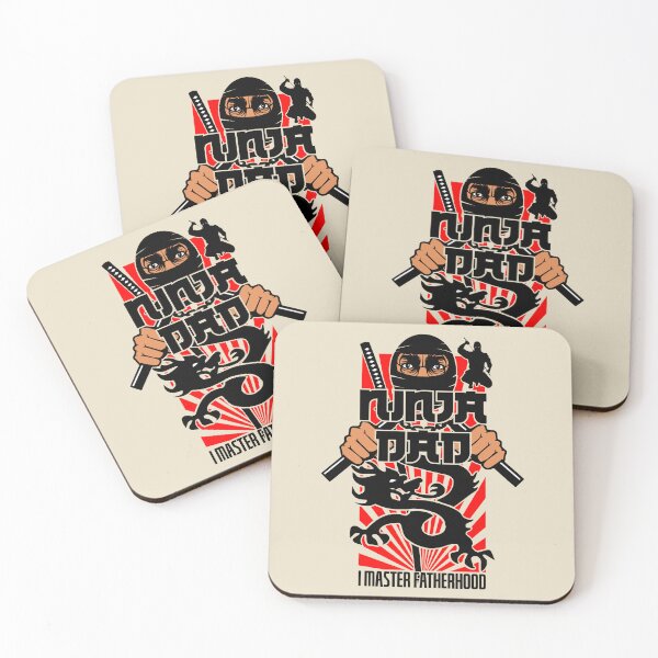 Item preview, Ninja Dad - I Master Fatherhood designed and sold by TextAndVectors.