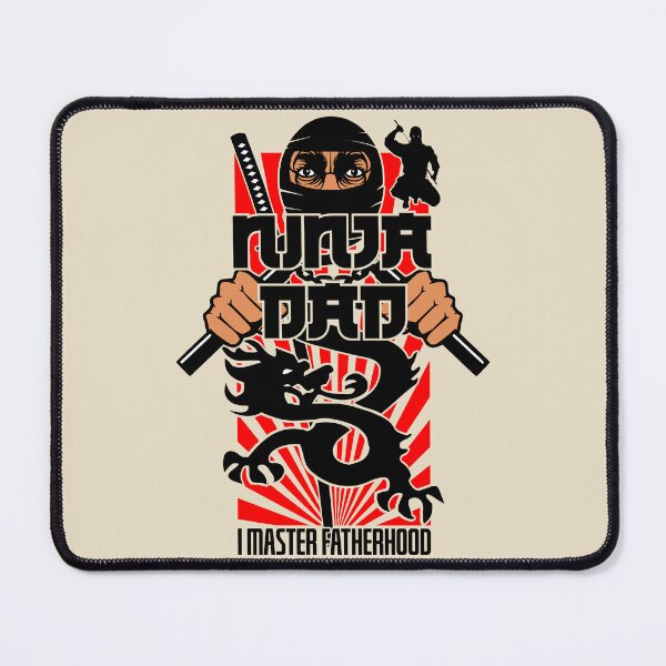 Item preview, Ninja Dad - I Master Fatherhood designed and sold by TextAndVectors.