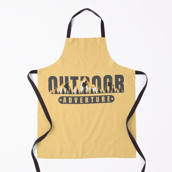 Item preview, Outdoor Adventure lettering with mountains and hikers designed and sold by velisani.