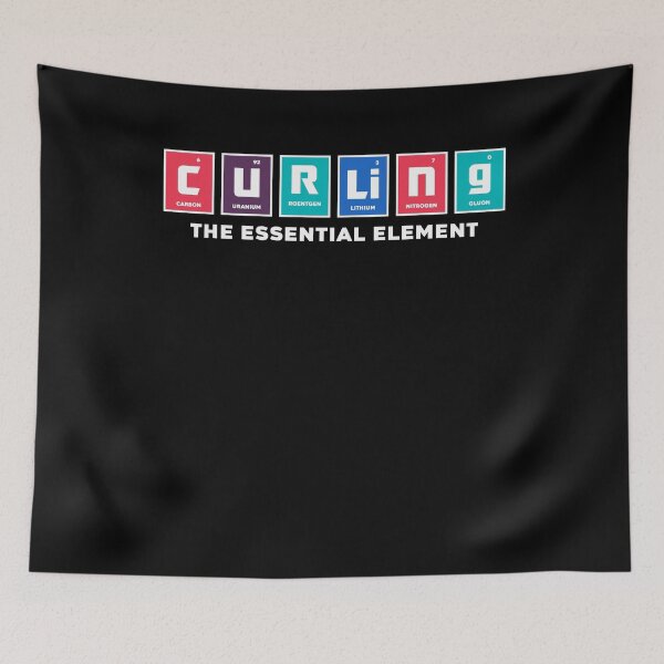 Item preview, Curling Player Curler Curling The Essential Element designed and sold by ShopTheStyle.